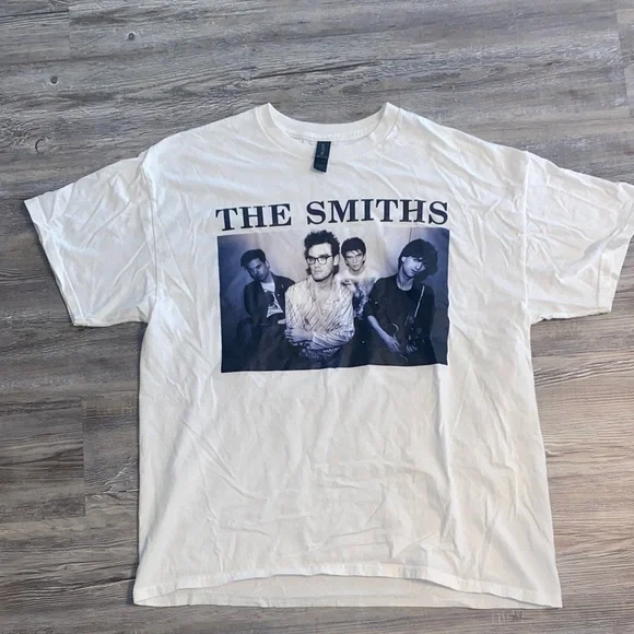 EUC Mens XL THE SMITHS Tee Band Tee New Wave - Picture 1 of 4